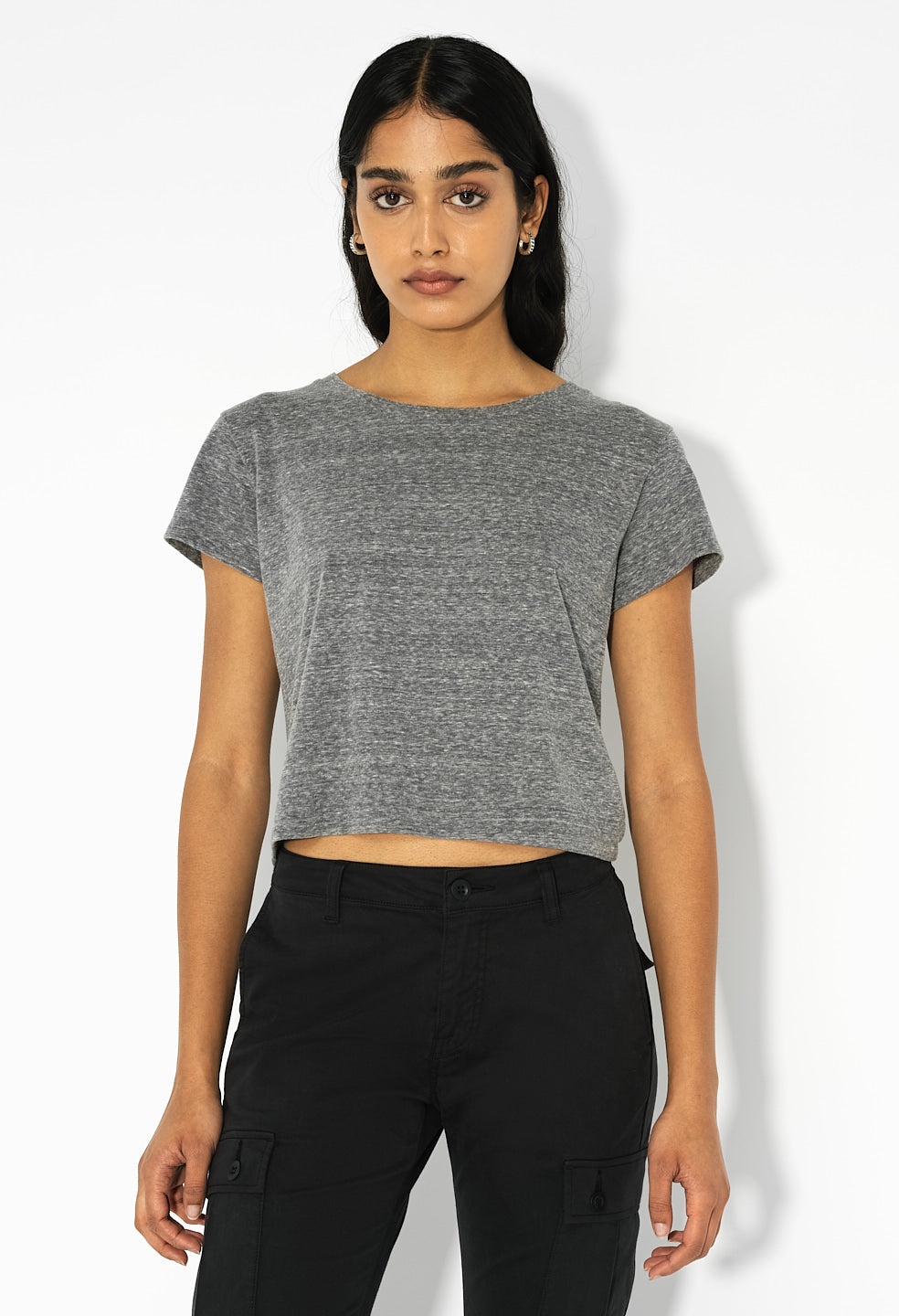JERSEY CROPPED TEE - 2
