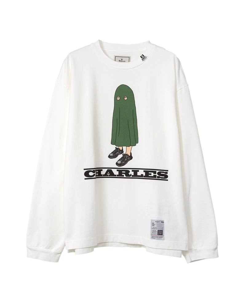 CHARLES Printed Long Sleeve T-shirt 13