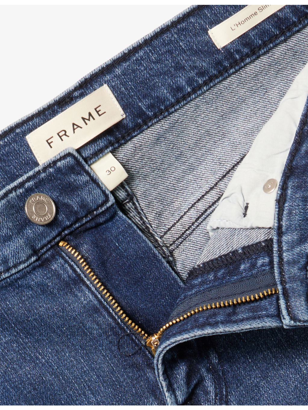 L'homme Slim straight-leg stretch-denim jeans - 6