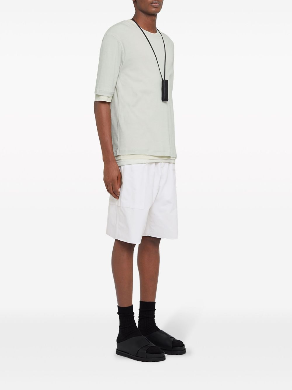 cotton cargo shorts - 3