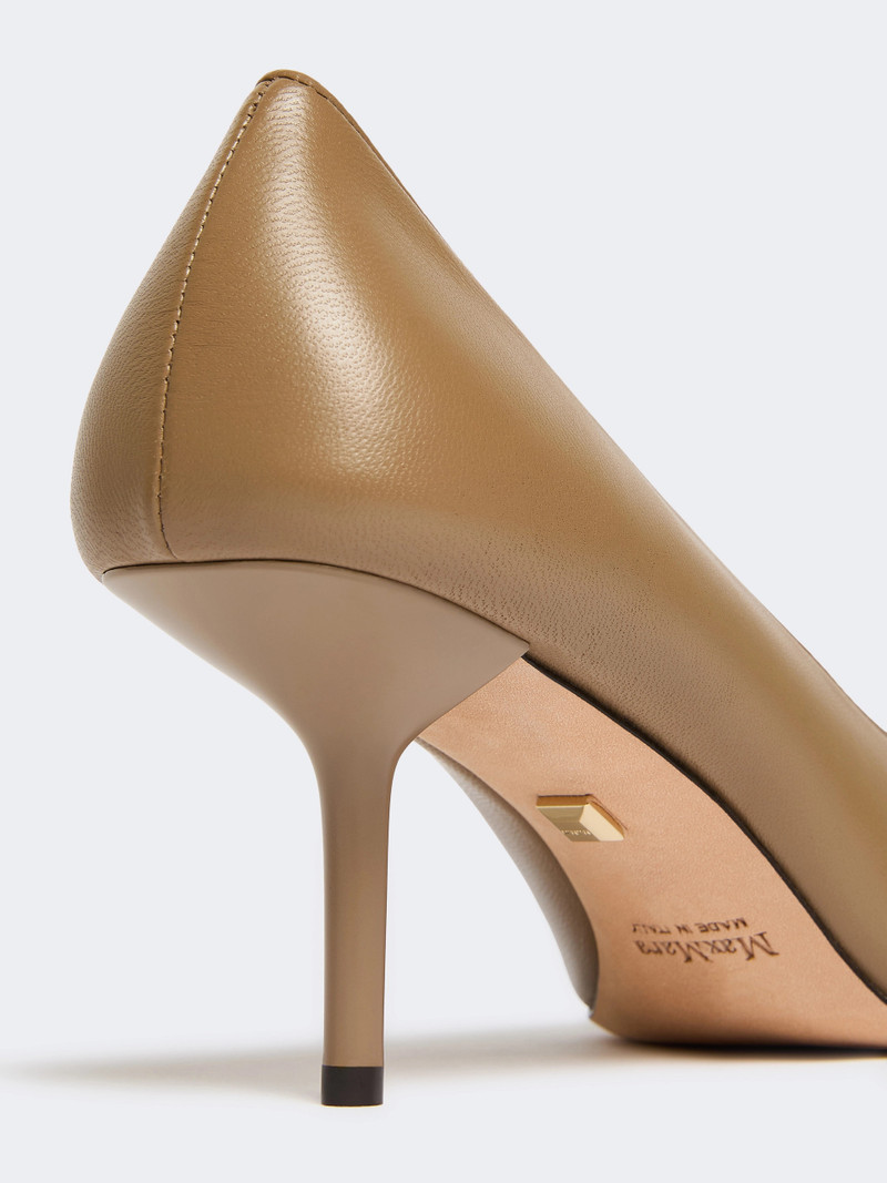 SOFTPUMP Nappa leather court shoes - MUD 4