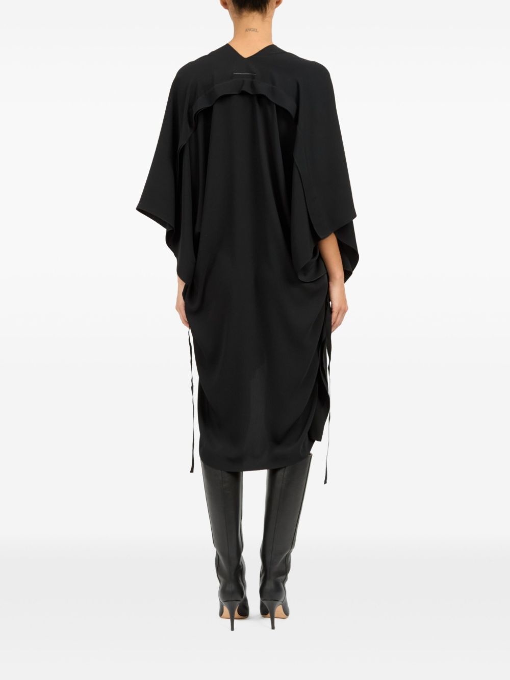 V-neck midi dress - 5