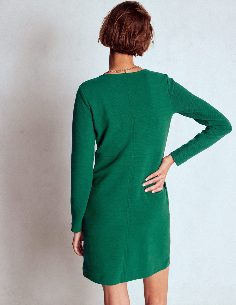 Cornelia Ottoman Dress-Emerald Night 4