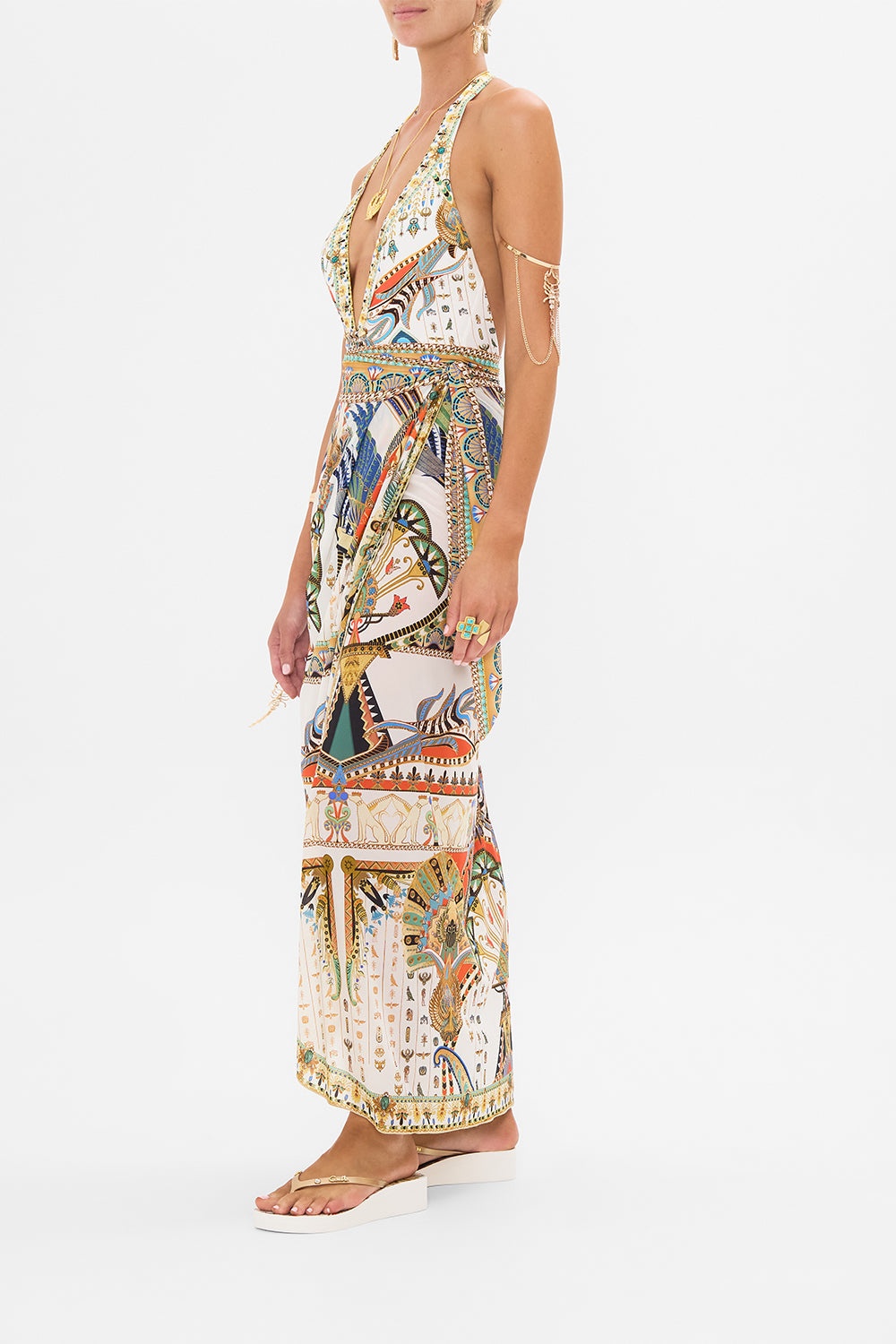 LONG DRAPED SARONG - 4