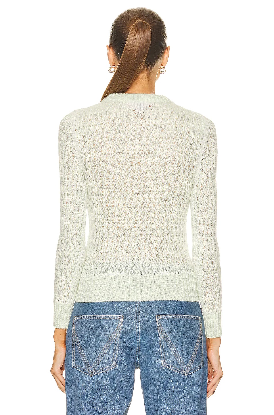 Lace Knit Sweater - 3