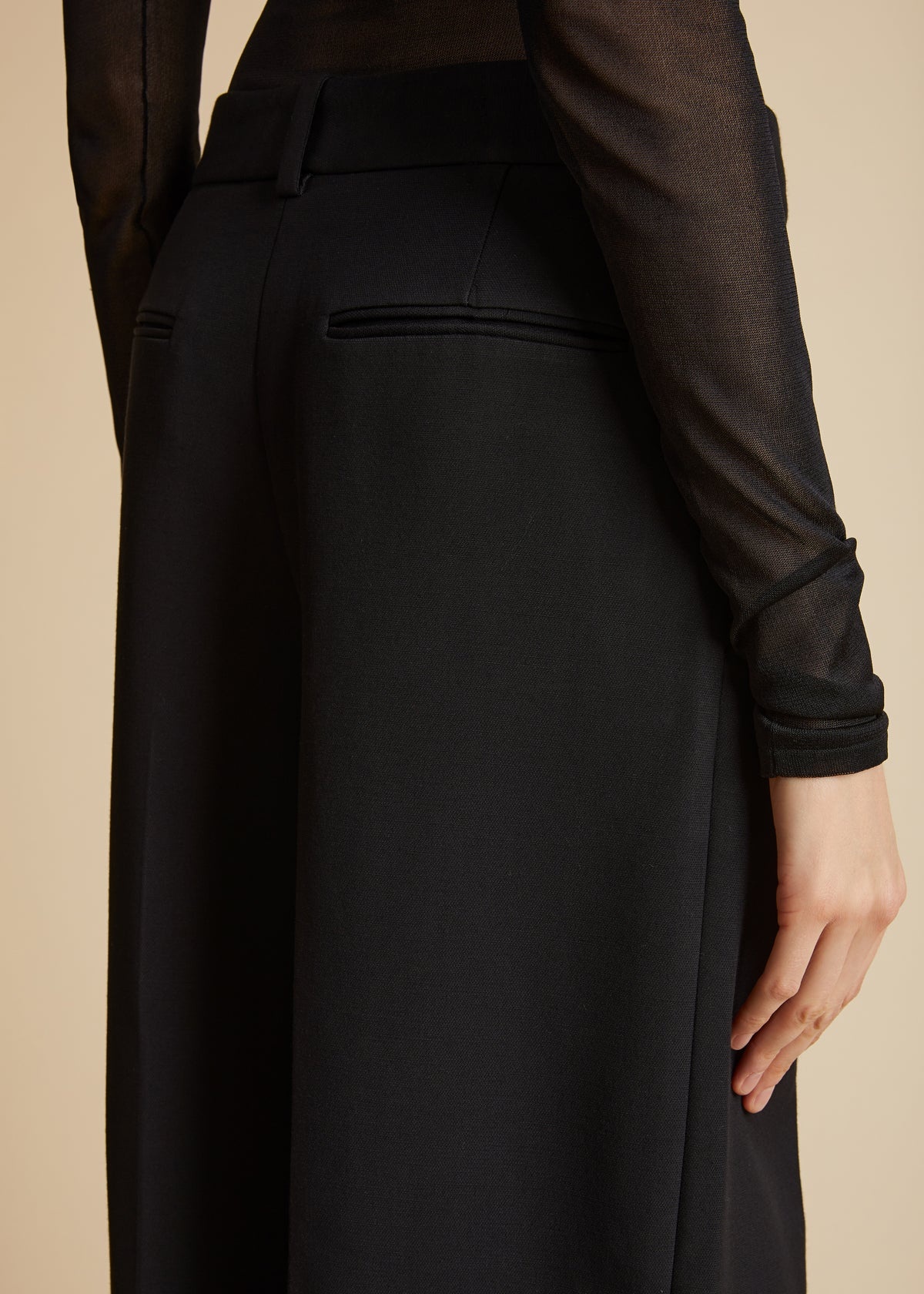 The Bacall Pant in Black - 5