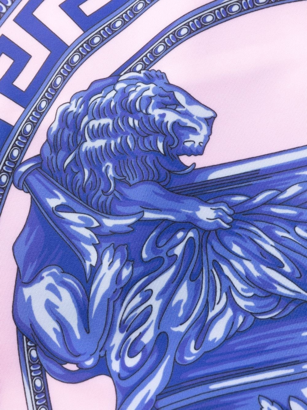 Greek Key-print swimsuit - 3