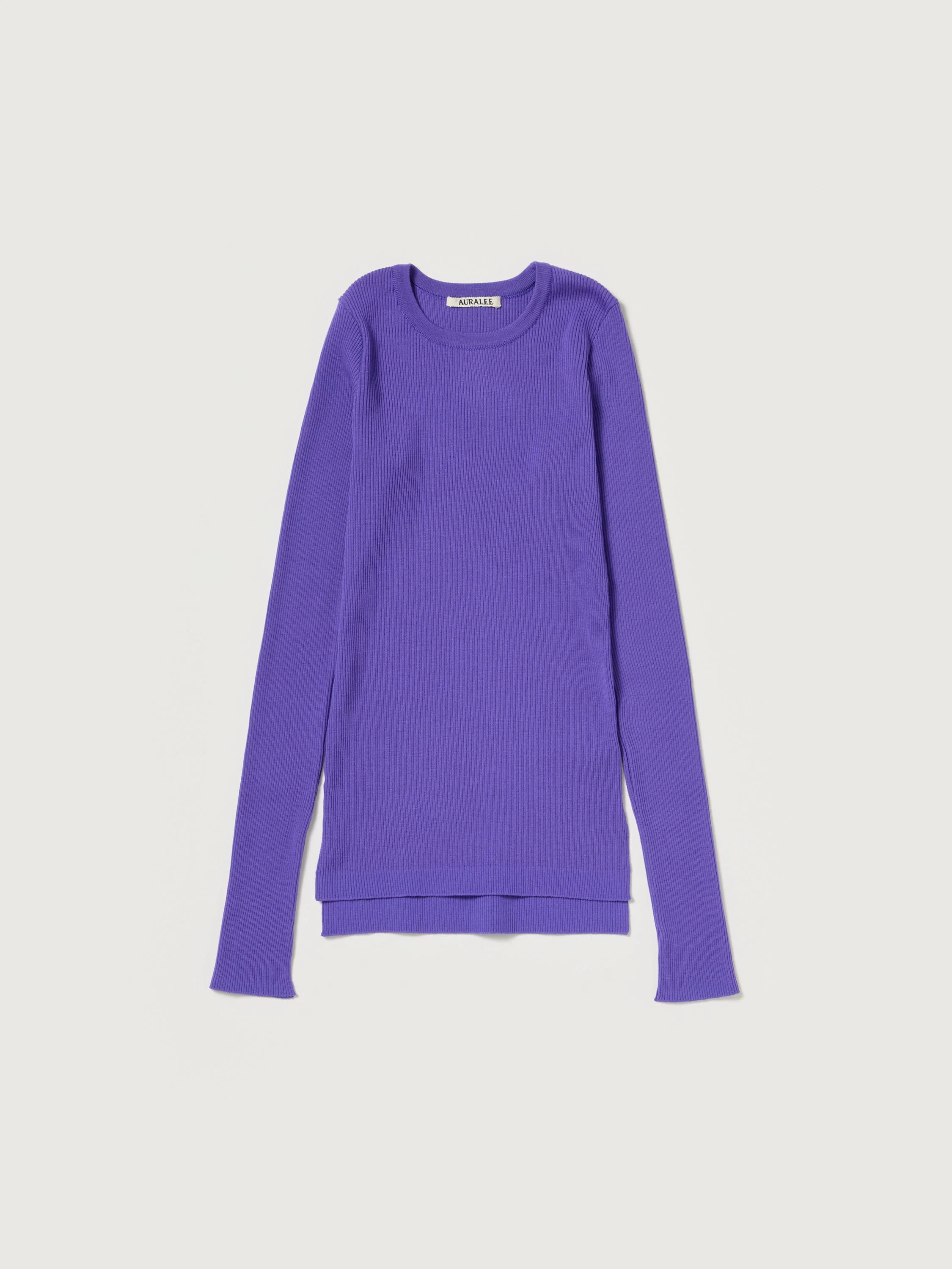 SUPER FINE WOOL HIGH GAUGE RIB KNIT P/O - 1