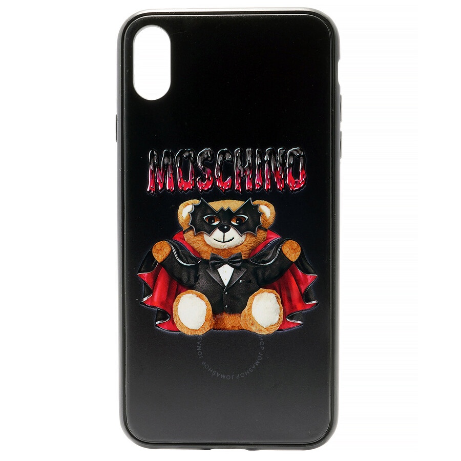 Moschino Bat Teddy Iphone XS Case - 2