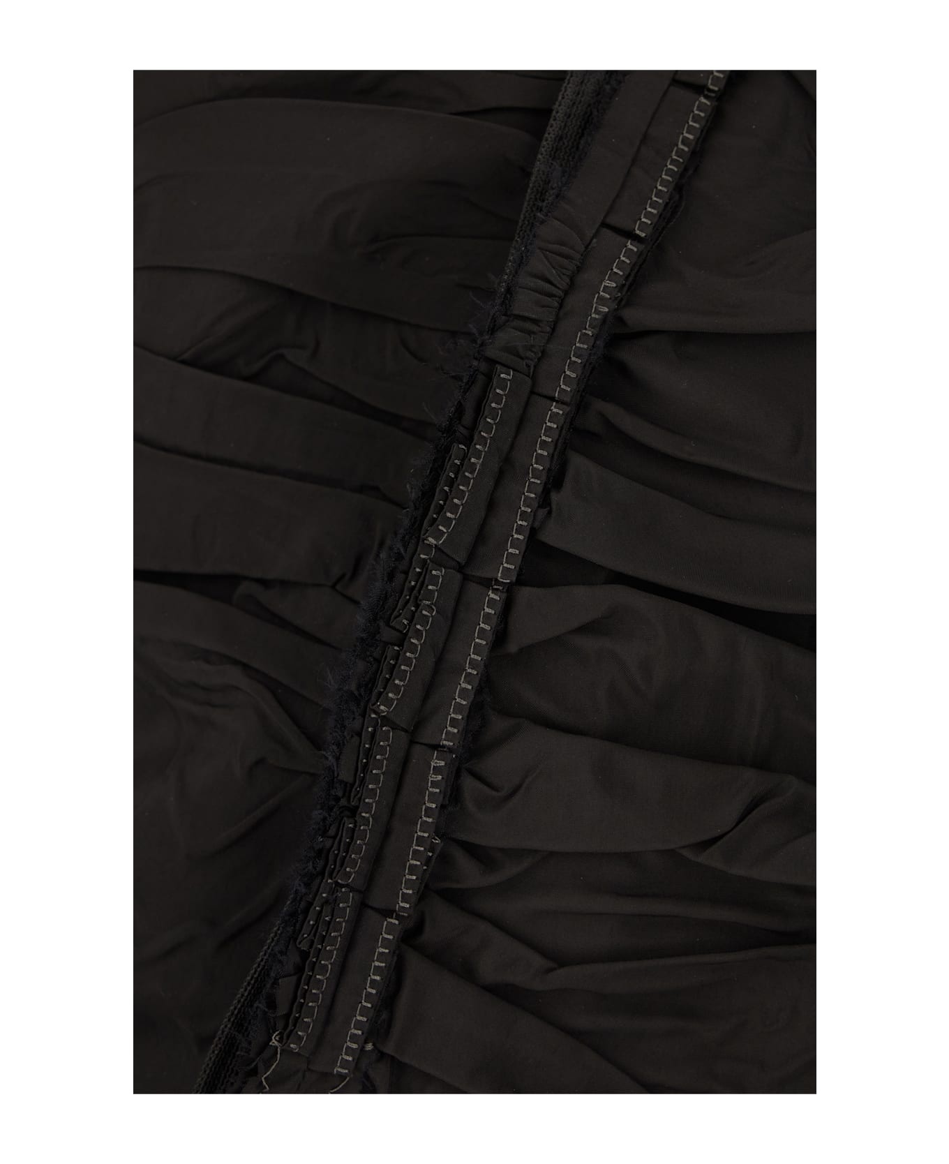 Black Polyester Dress - 3