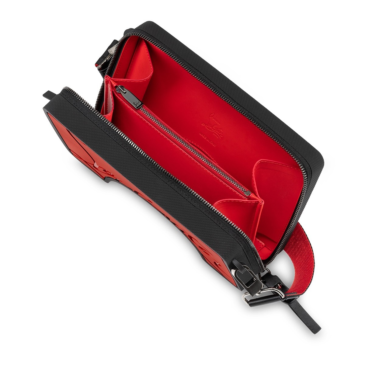 【Christian Louboutin】 Adolon Boxy messenger bag Christian Louboutin Adolon Boxy Black | REVERSIBLE