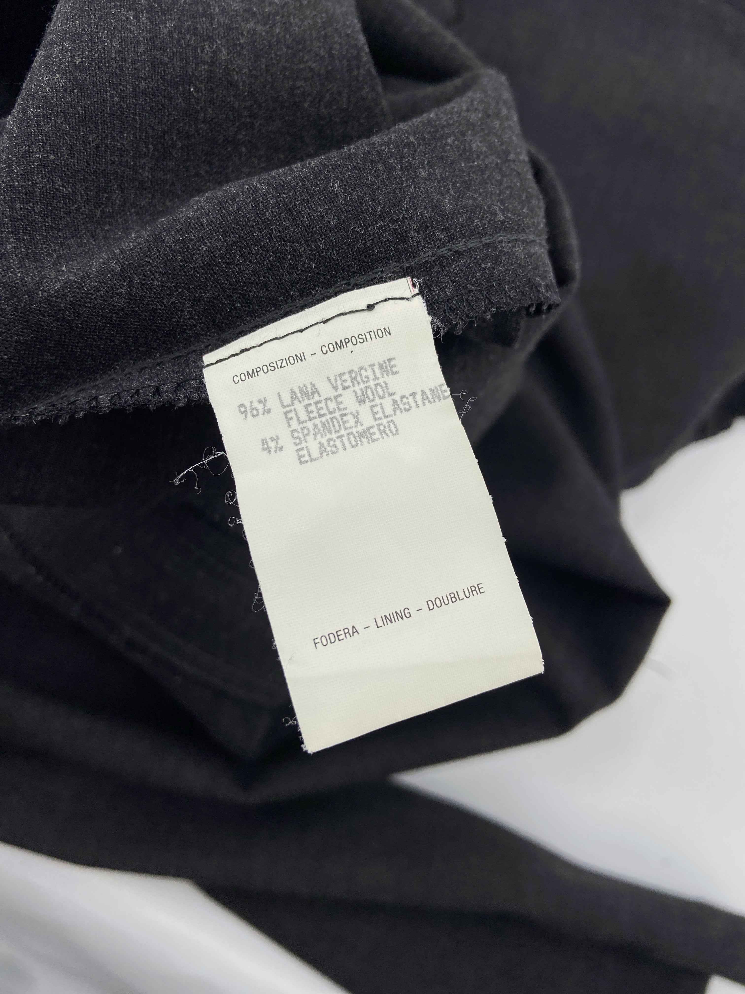 Gucci Fall 1997 Tom Ford Minimal Grey Zip Dress 40 - 12