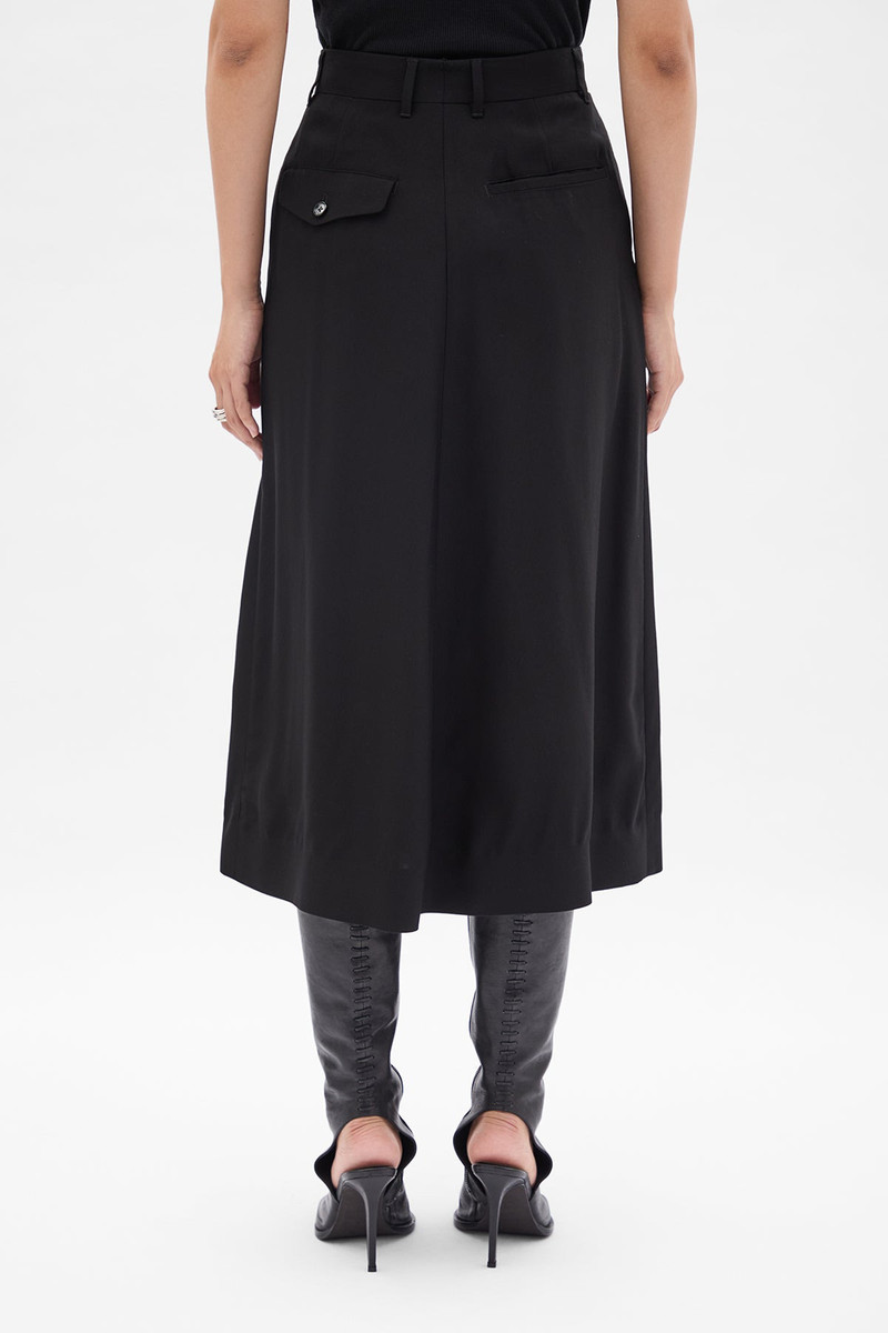 Yura Midi "A" Line Pleated Skirt 3