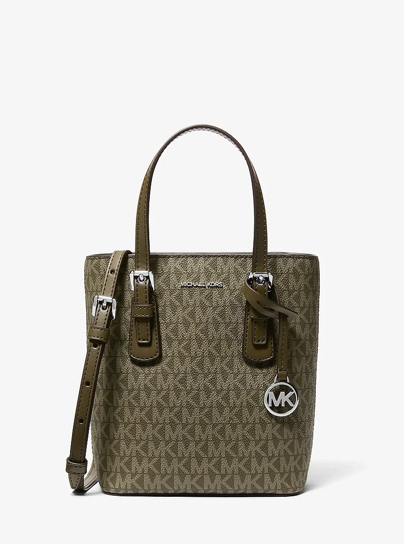 Voyager Extra-Small Signature Logo Convertible Crossbody Bag - 1