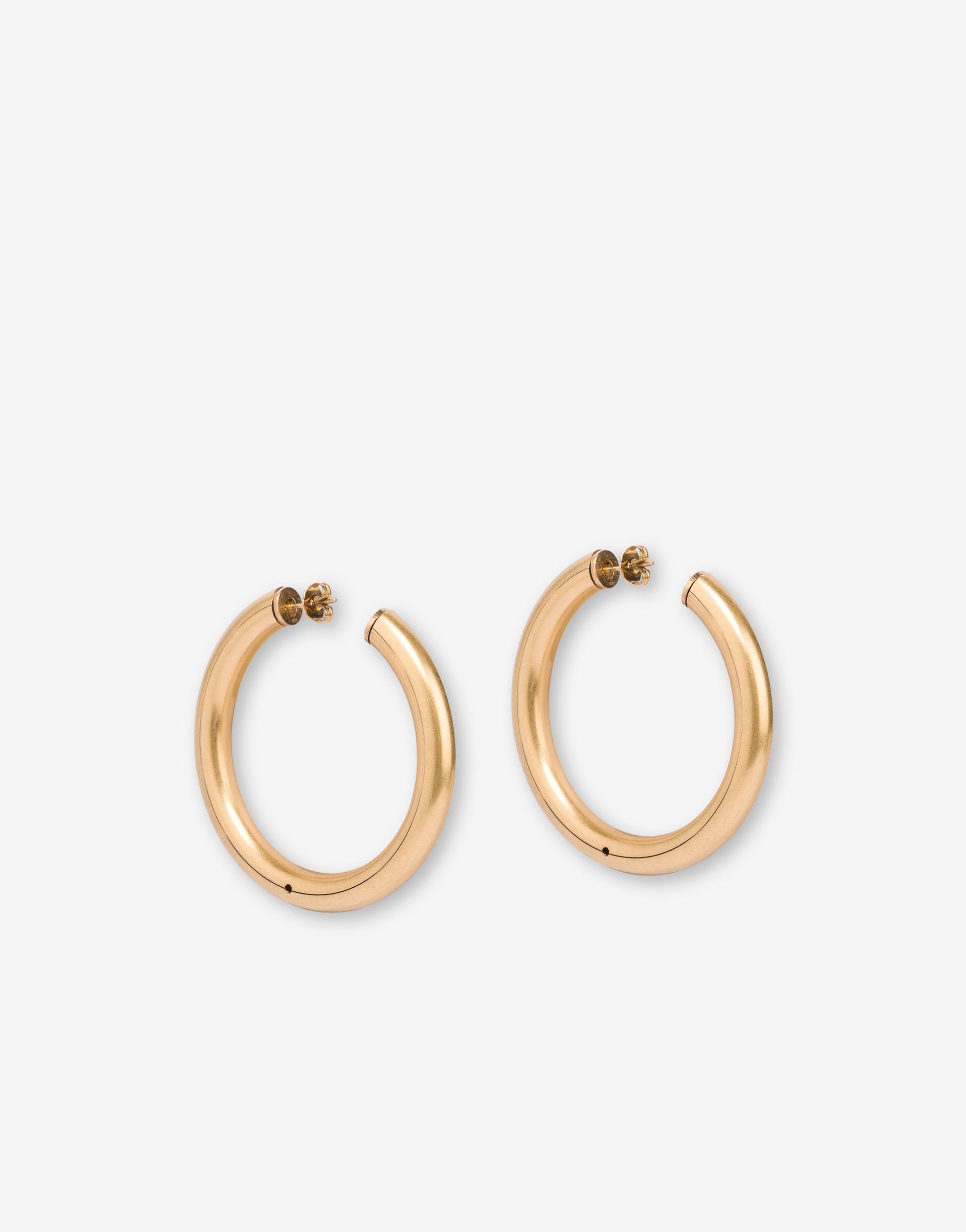 METAL HOOP EARRINGS - 2