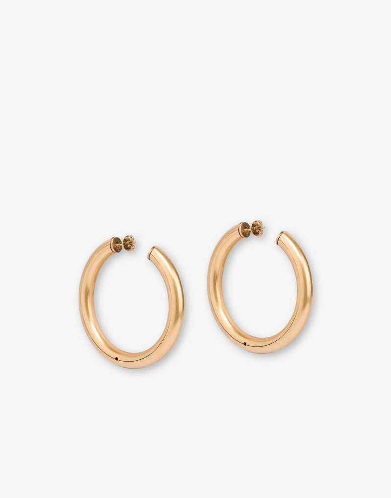Moschino METAL HOOP EARRINGS outlook