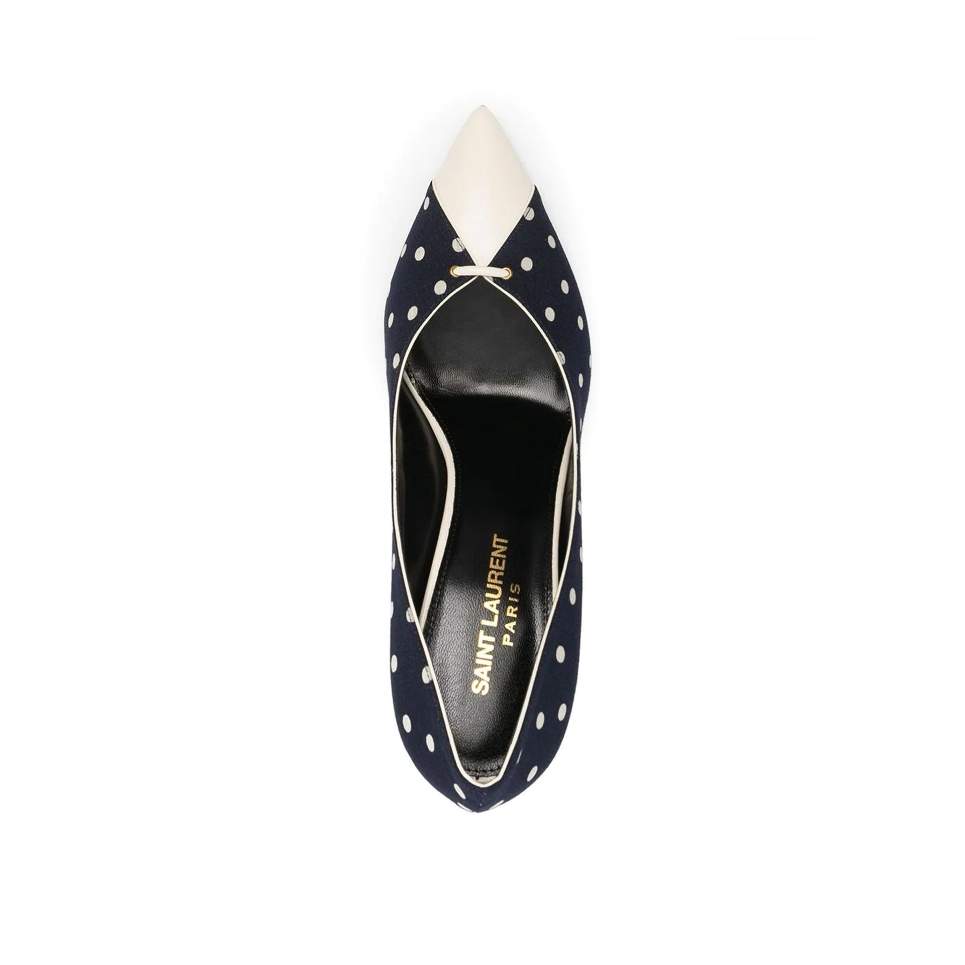 Saint Laurent Lola Polka Dot-Print Pumps Women - 4