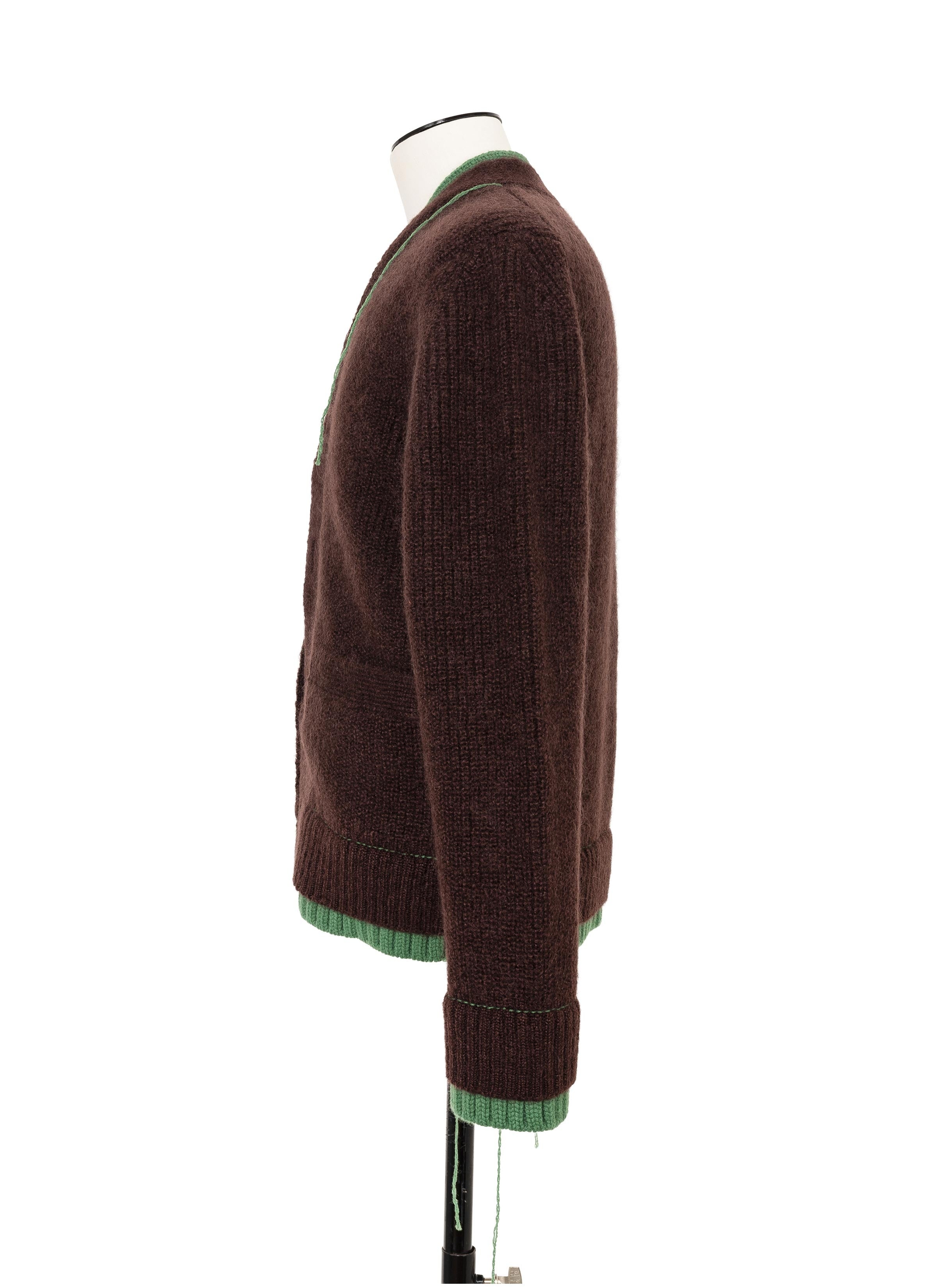 Wool Knit Cardigan - 2