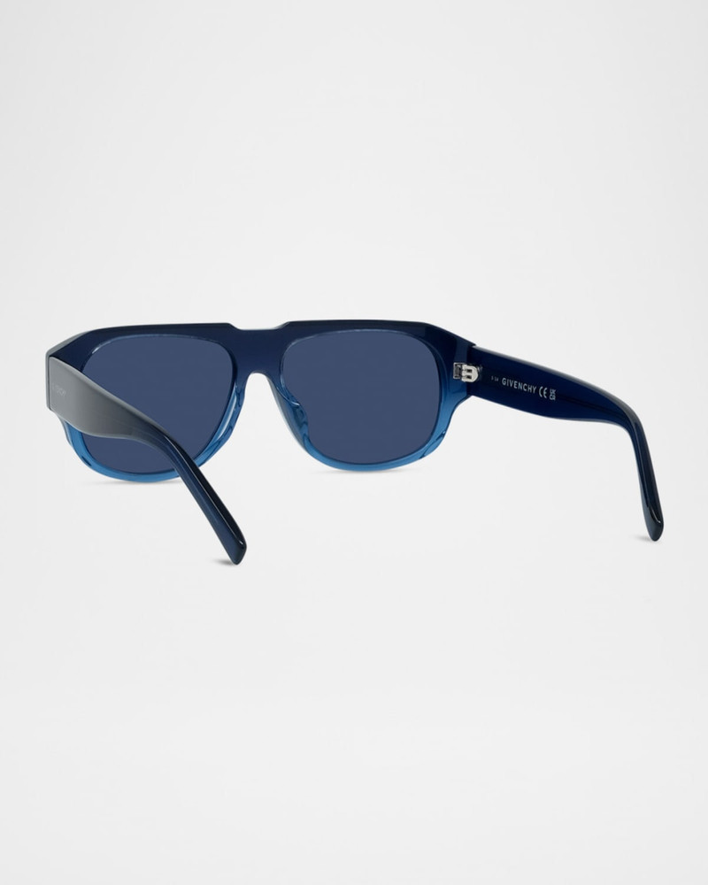 Givenchy Men's GV40115UM GV Day Acetate Square Sunglasses outlook
