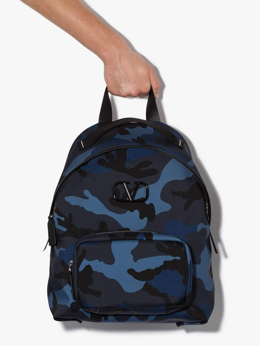 camouflage-print backpack - 6