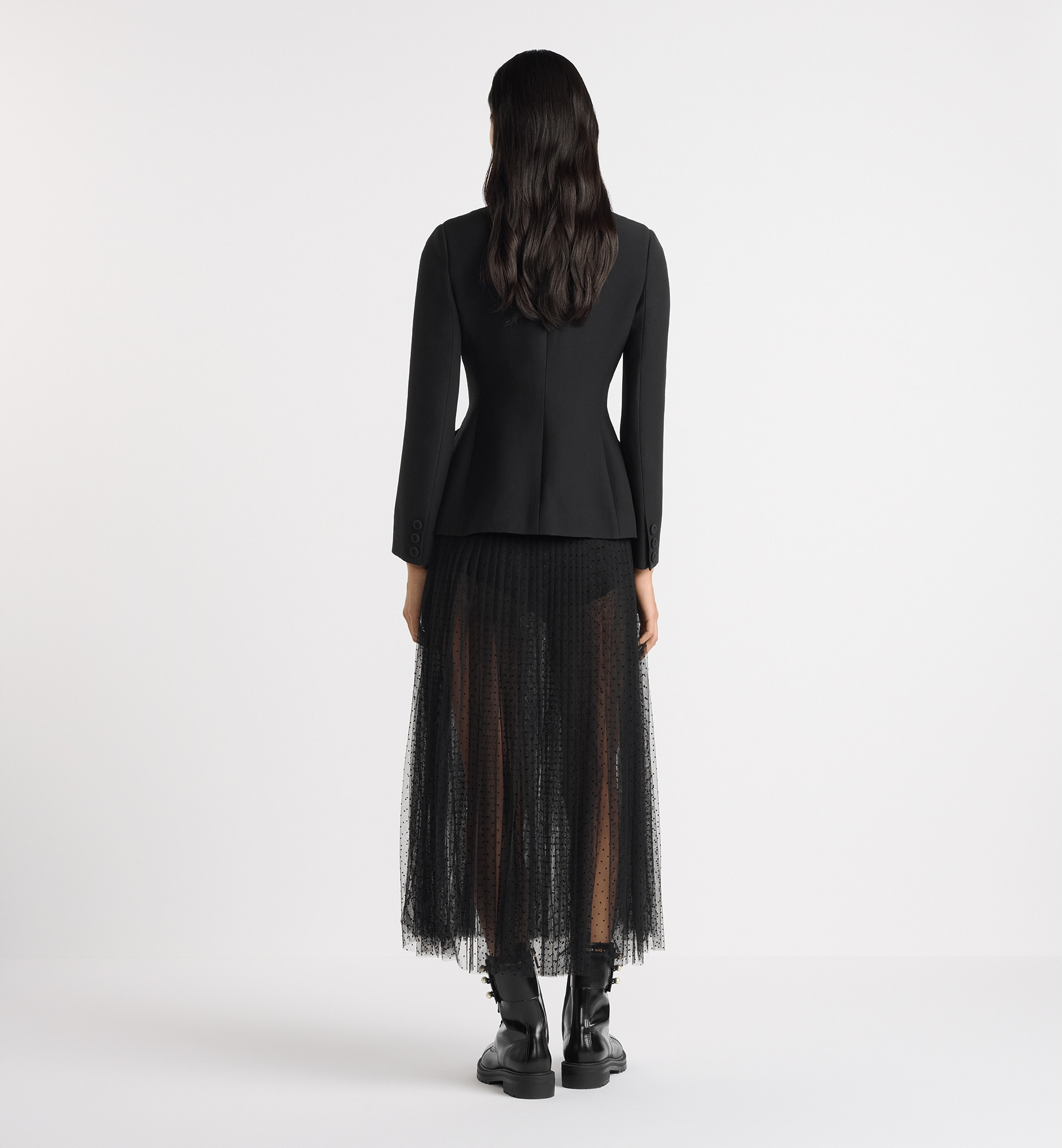 Mid-Length Pleated Skirt - 3