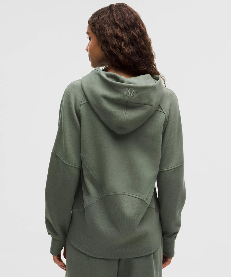 Scuba Oversized Half-Zip Hoodie *Long 3