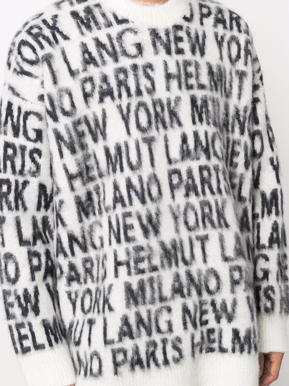 city slogan-knit alpaca-wool jumper - 5