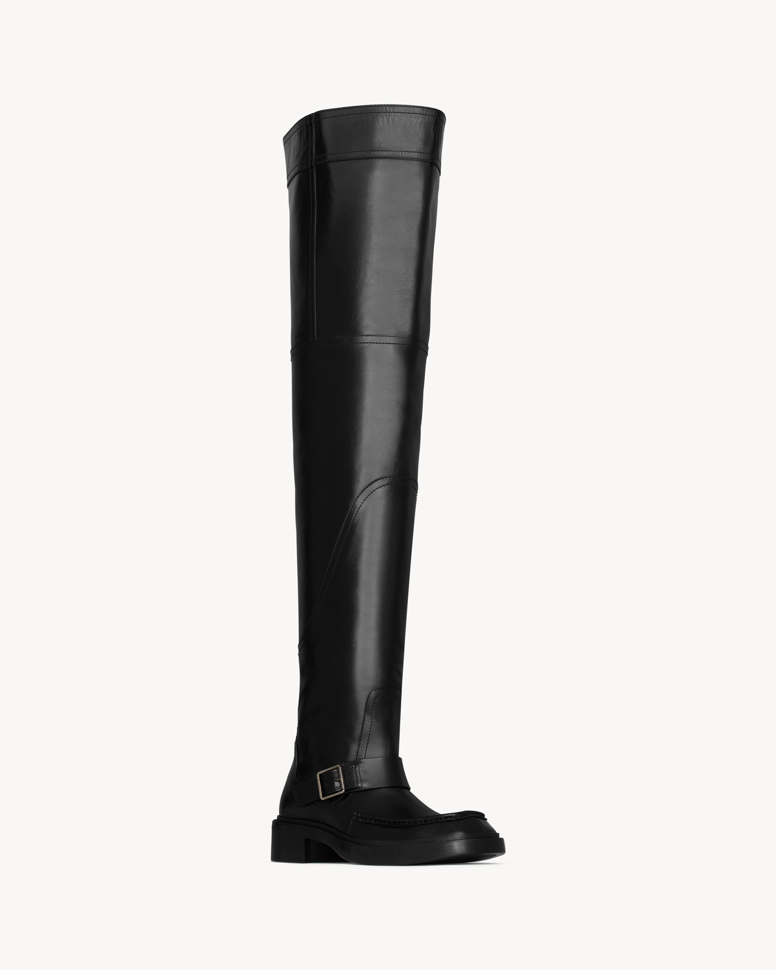 JOE OVER-THE-KNEE BOOTS IN SMOOTH LEATHER - 6