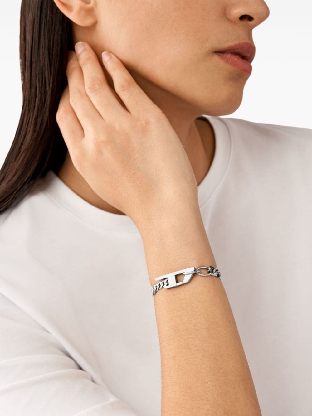 logo-plaque bracelet - 4