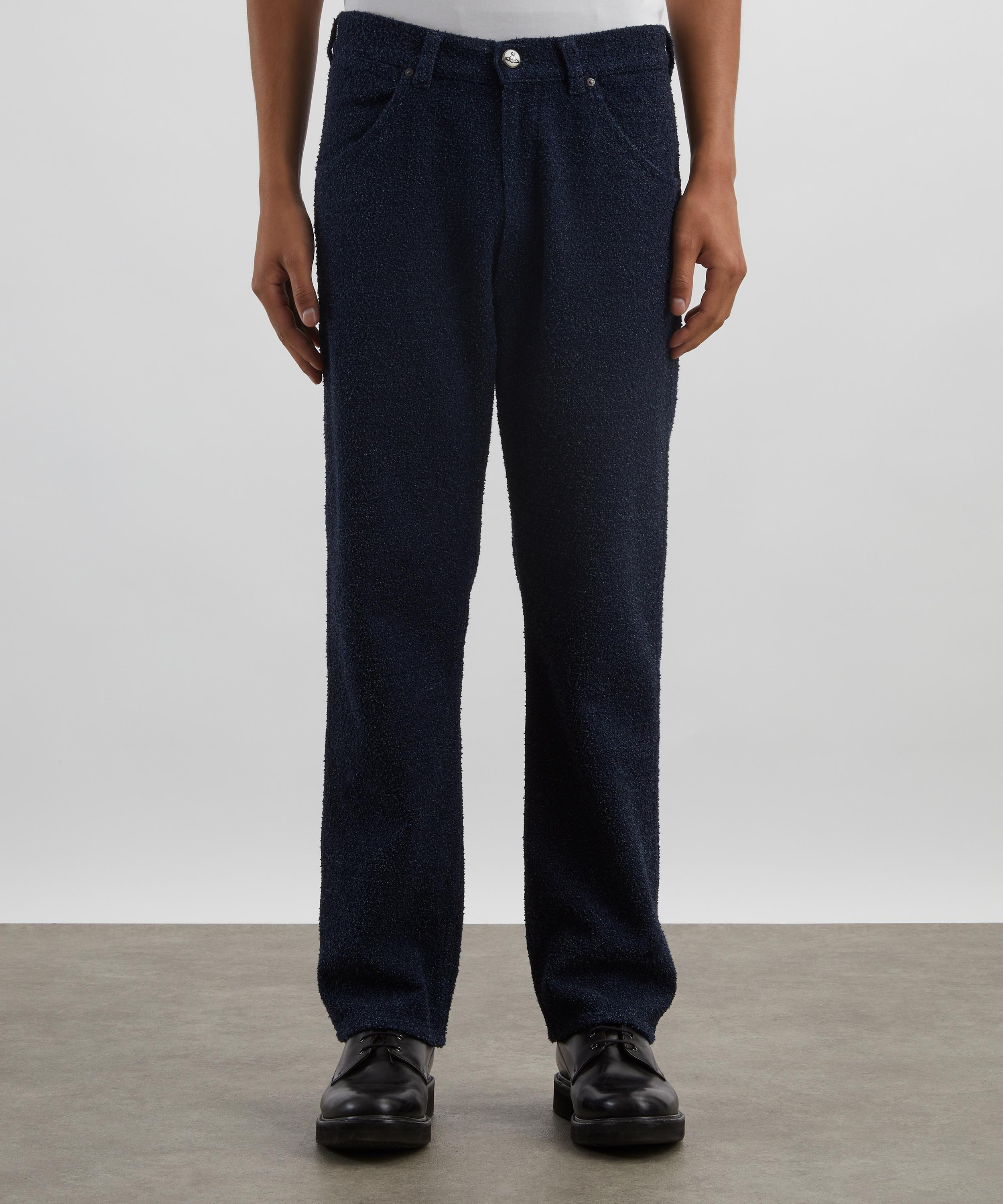 Ranch Bouclé Wool Jeans - 3