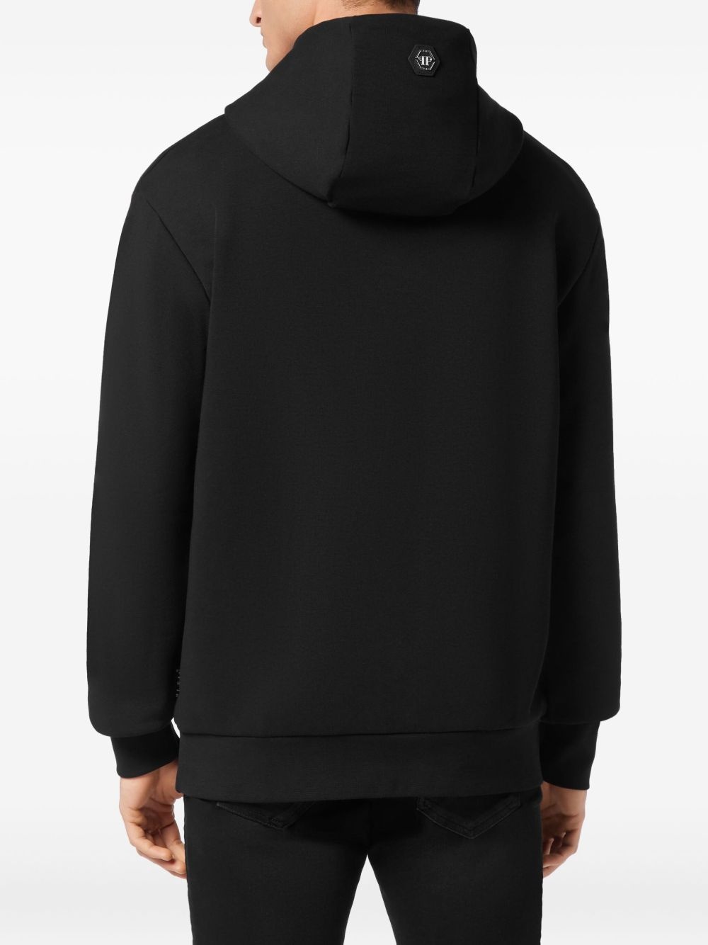 skull-motif hoodie - 3