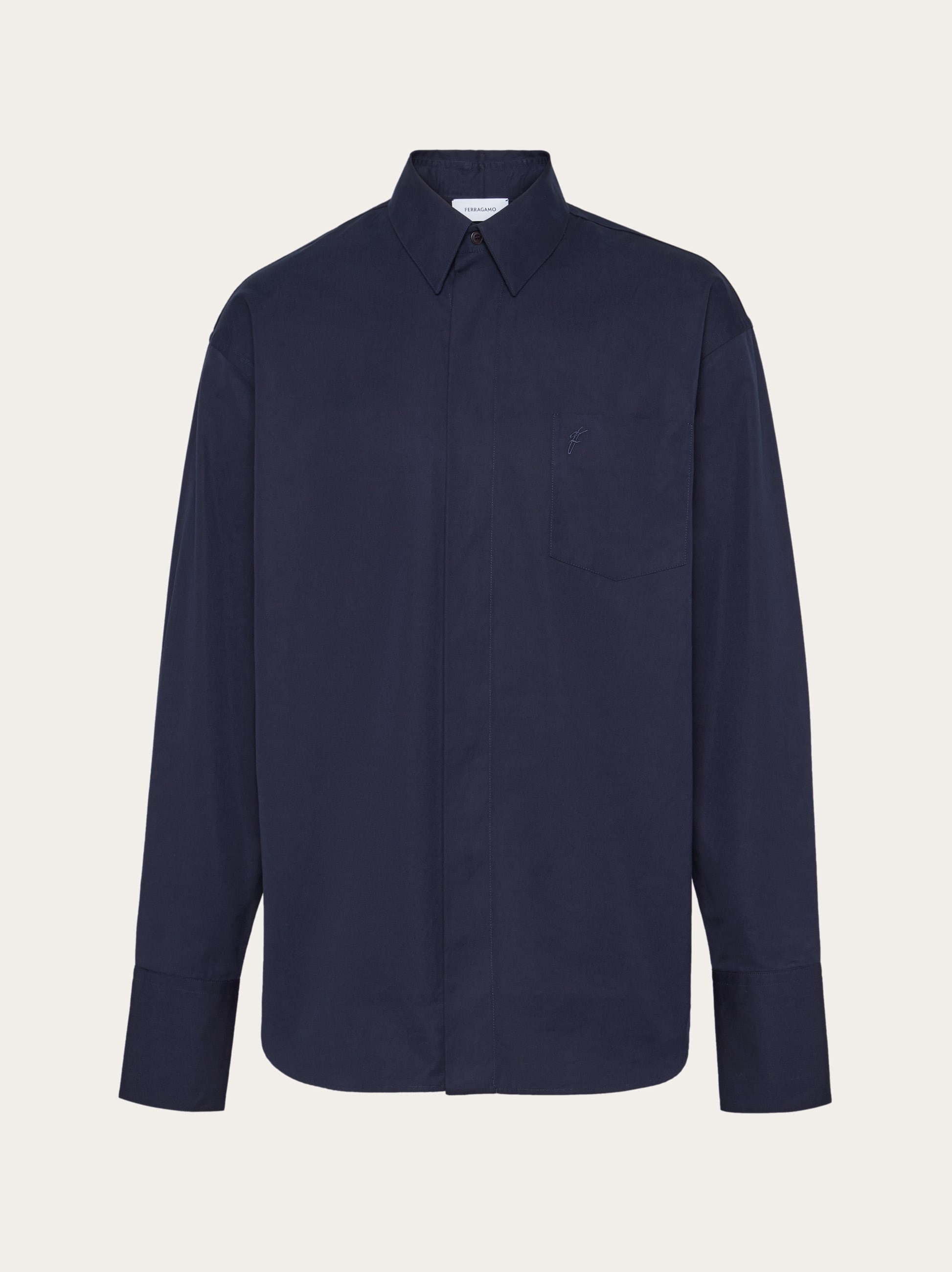 Sports shirt with applied pockets - 1