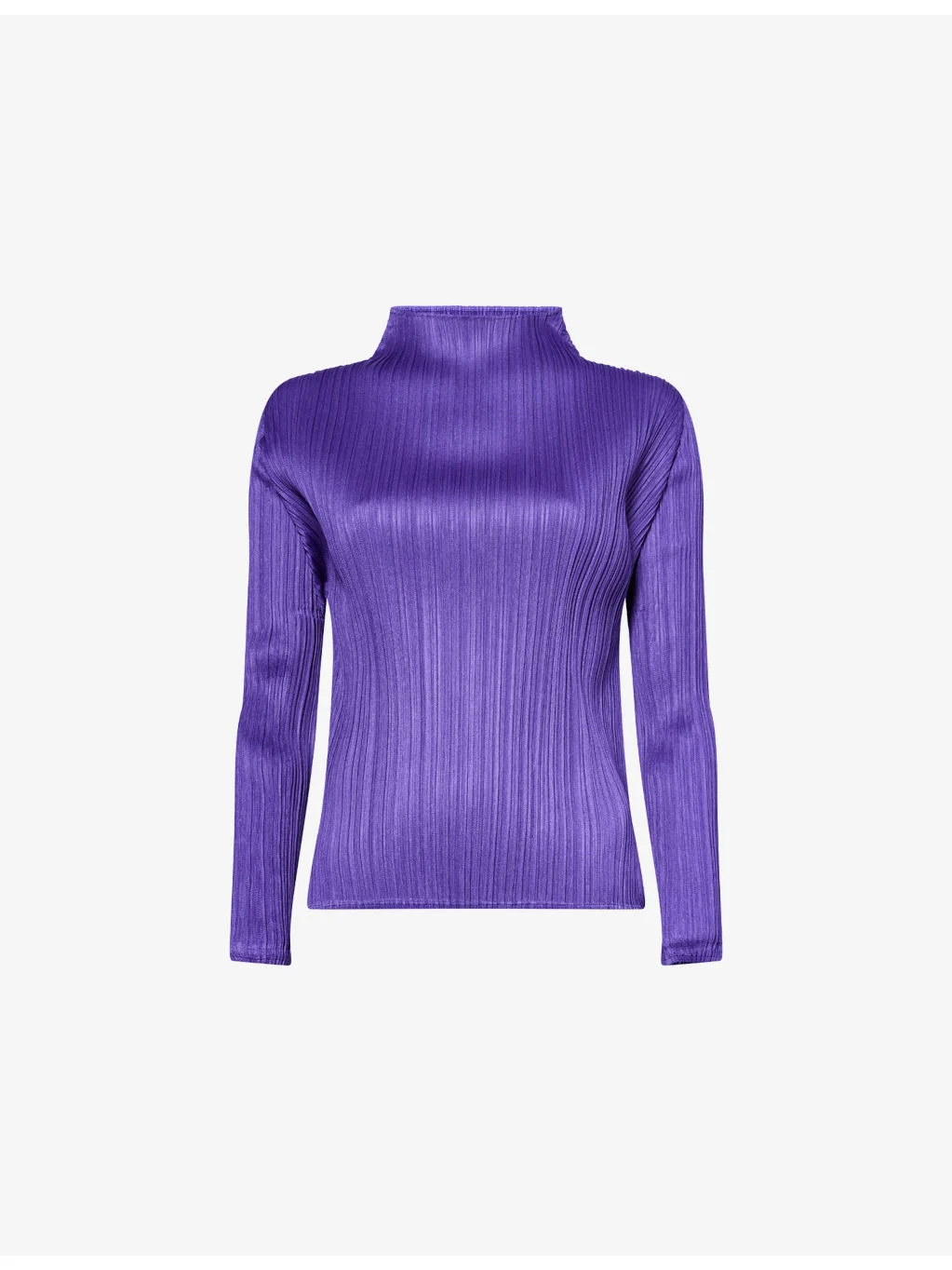 Monthly Colors: November Pleated Knit Top - 1