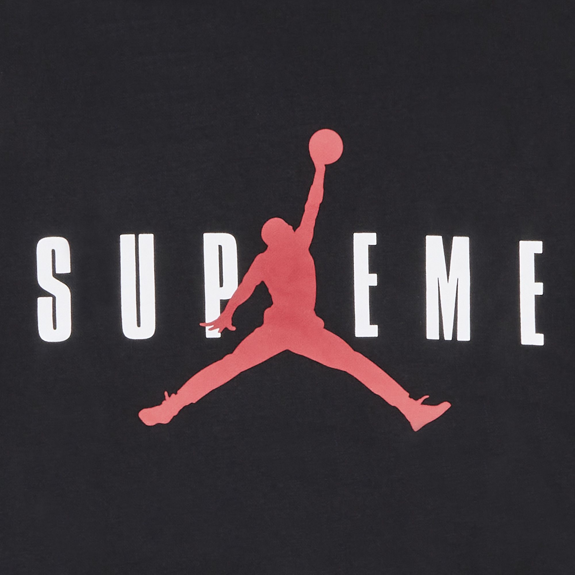 Supreme x Jordan Hooded Sweatshirt 'Black' - 3