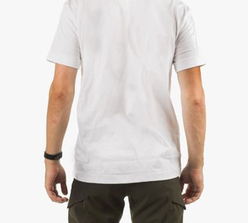 COMME des GARCONS PLAY Upside Down Polka Dot Tee 'White Red Navy' AZ-T240-051-1 - 5