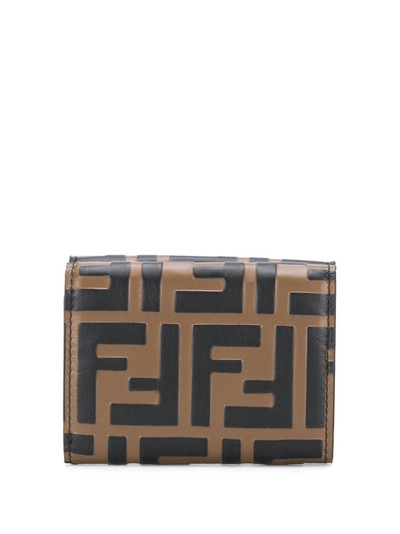 FENDI F is Fendi compact wallet outlook