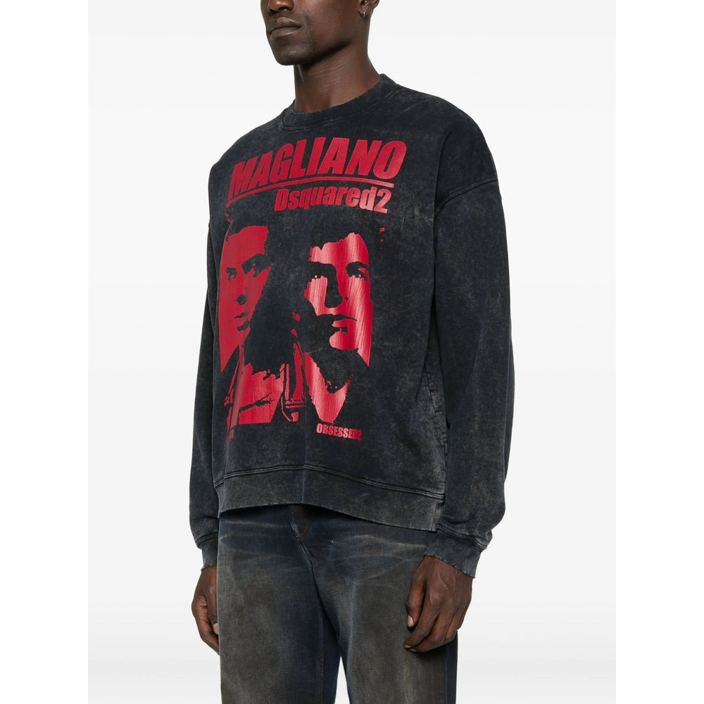 Dsquared2 Black Sweaters & Knitwear - Sweatshirts Men - 4