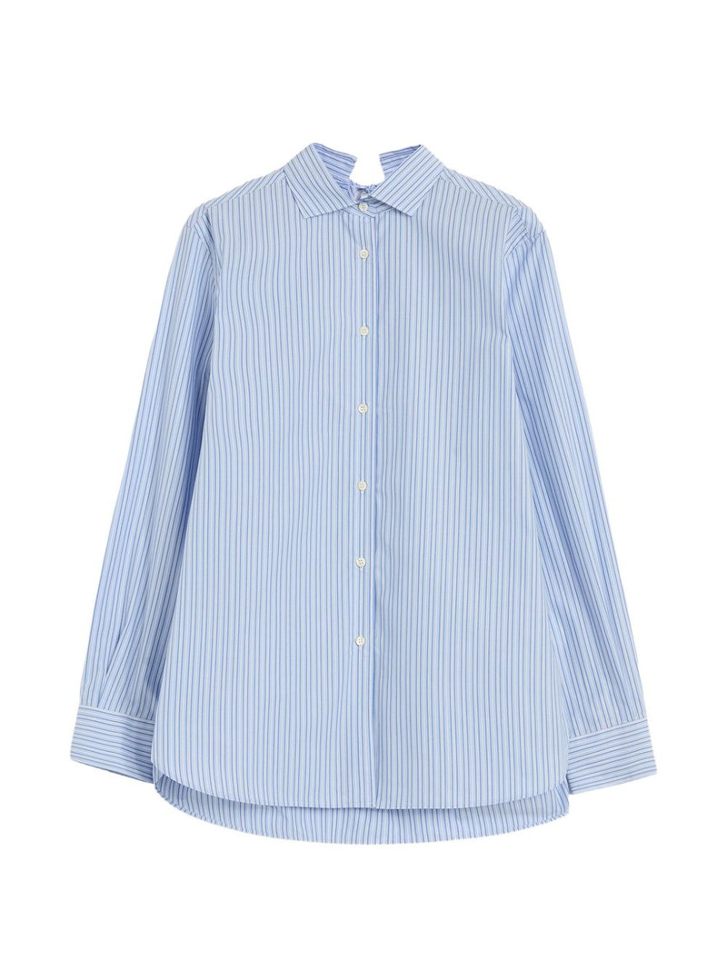 striped button-down shirt 1