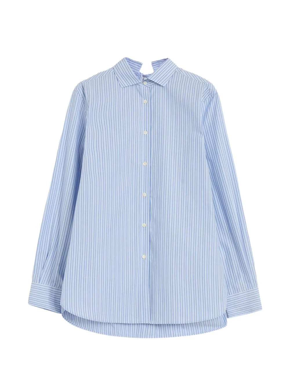 striped button-down shirt - 1