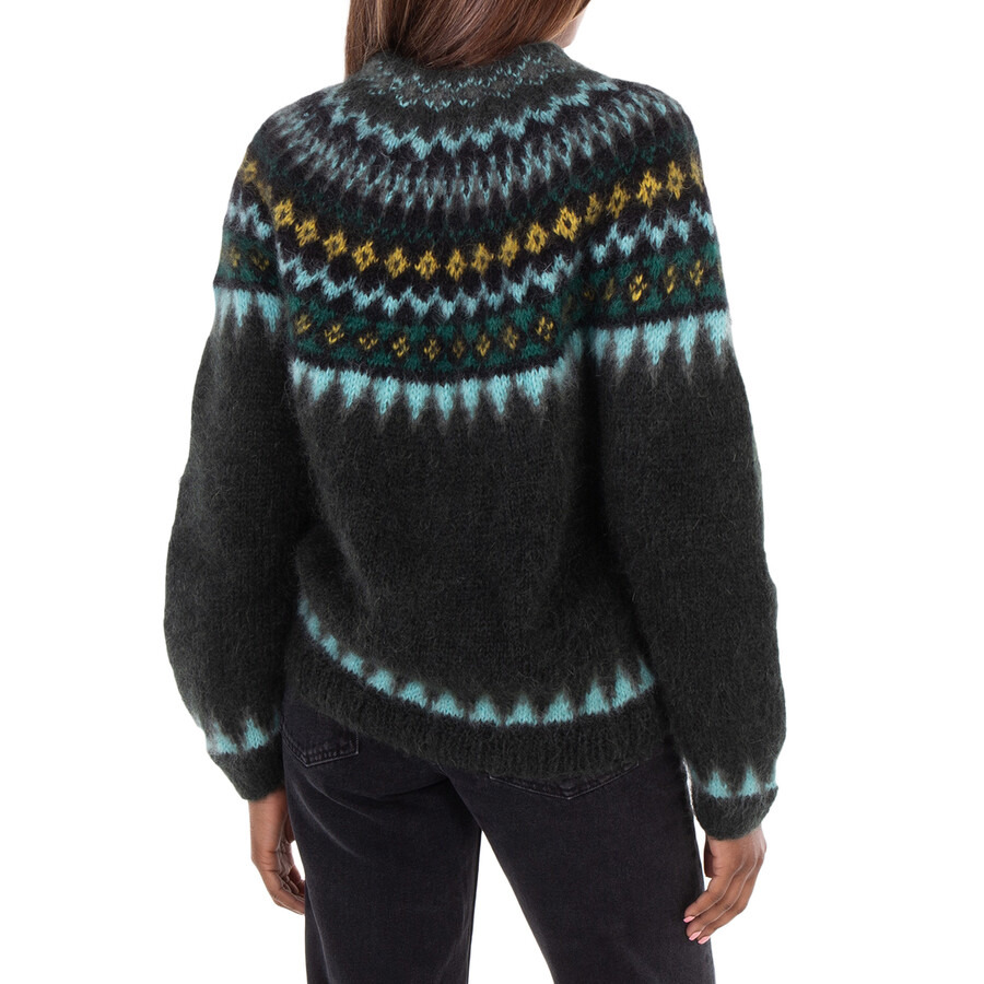Loewe Lemur Patch Round Neck Sweater - 6