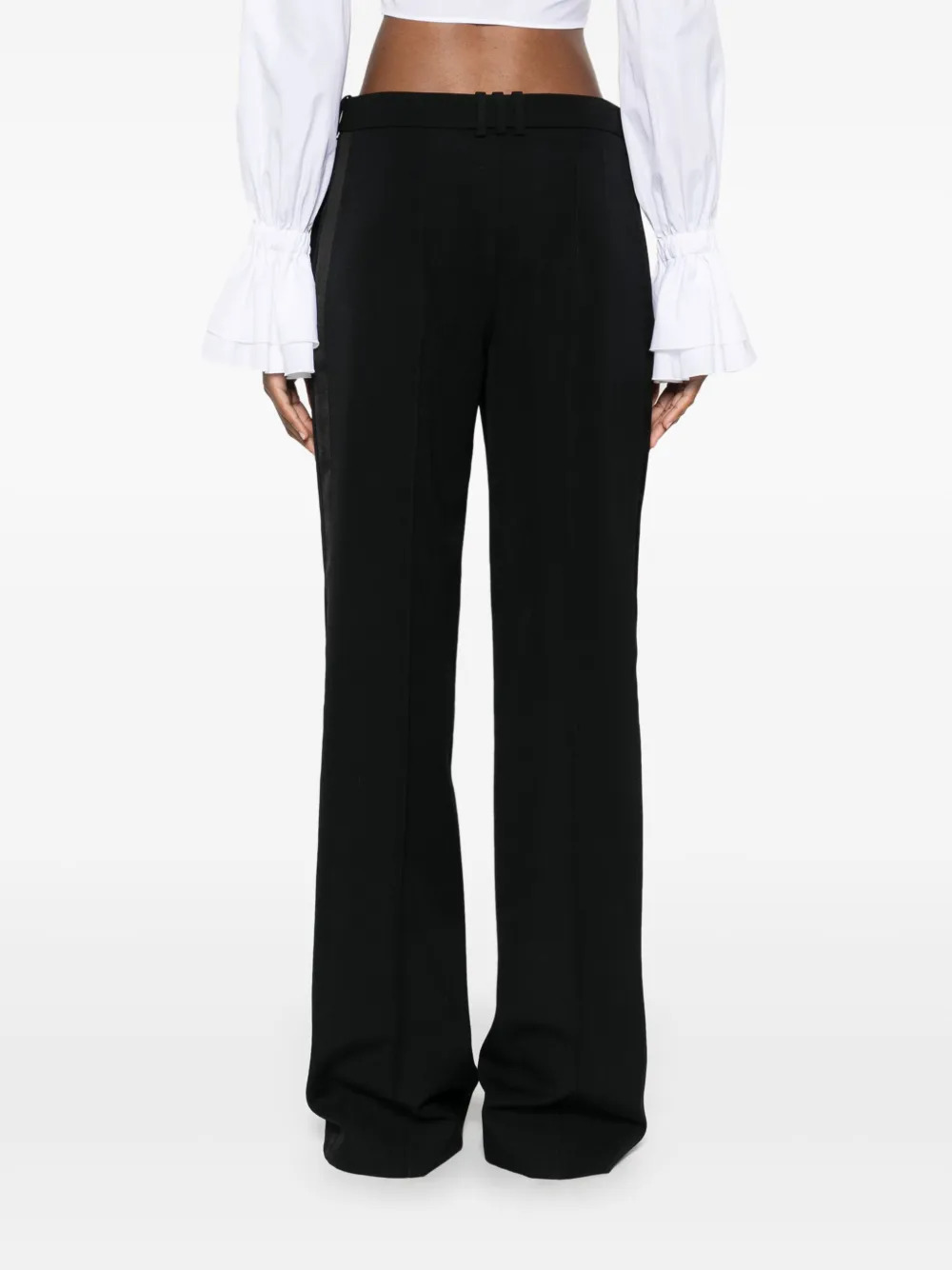 TAILORED GRAIN DE POUDRE TROUSERS - 4