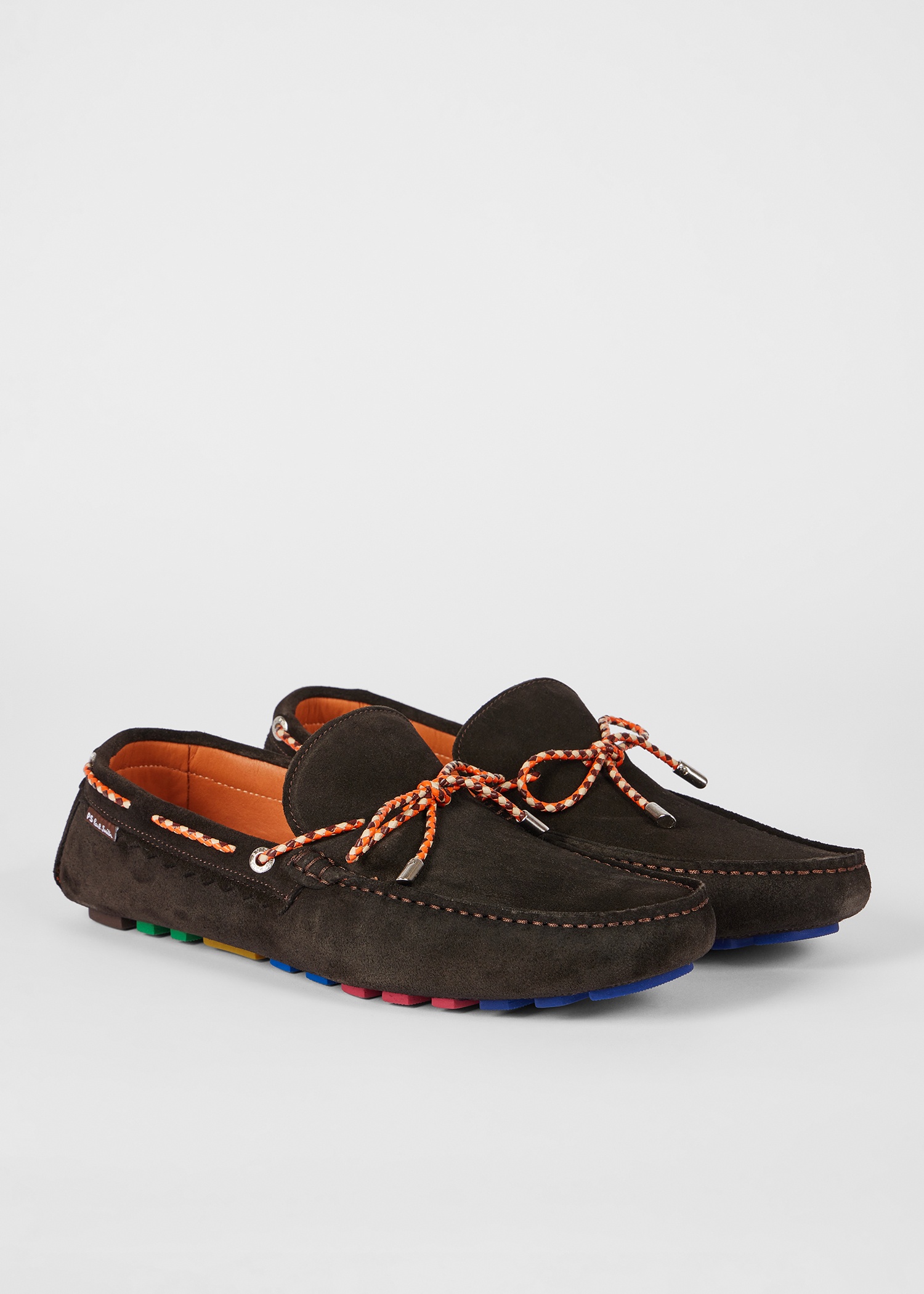 Dark Brown Suede 'Springfield' Driving Loafers - 2