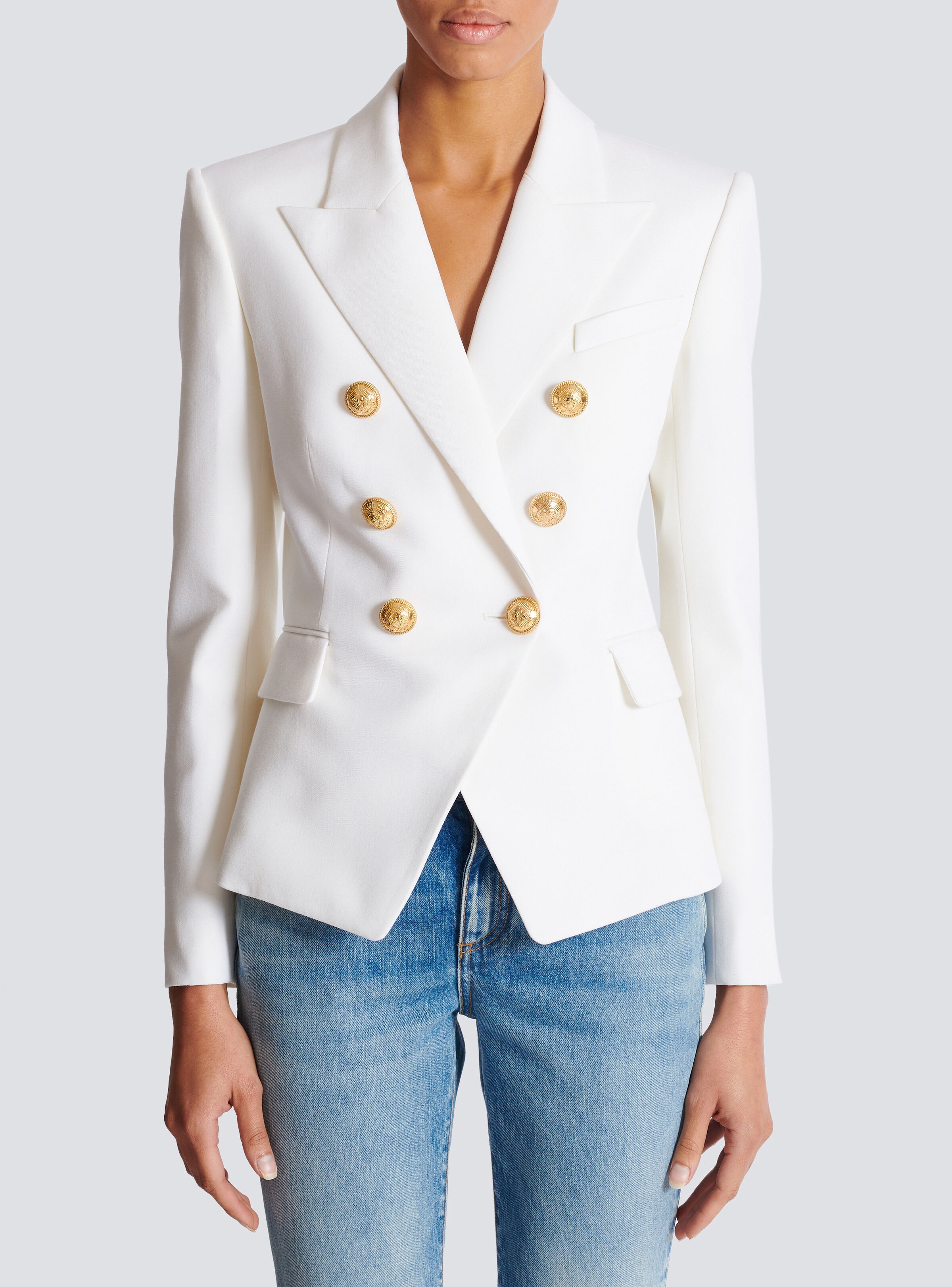 Grain de poudre 6-button jacket - 5