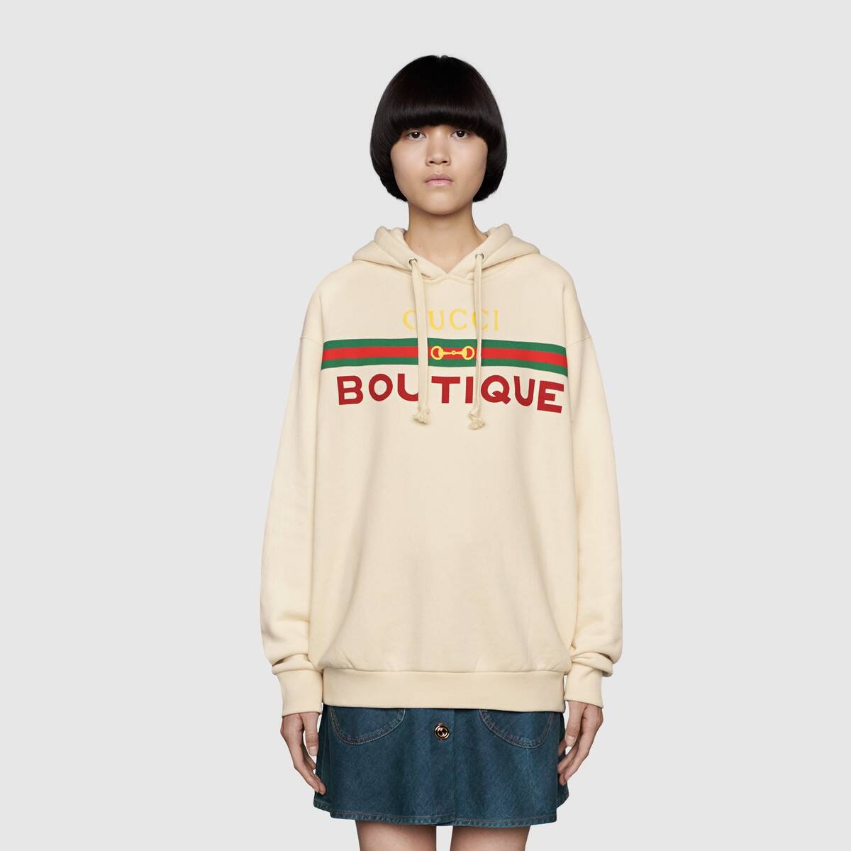 Gucci Boutique print sweatshirt - 4