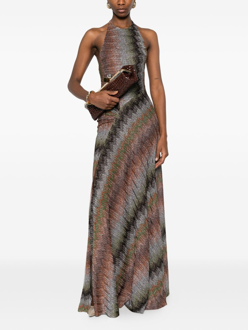 Missoni halter patterned maxi dress outlook