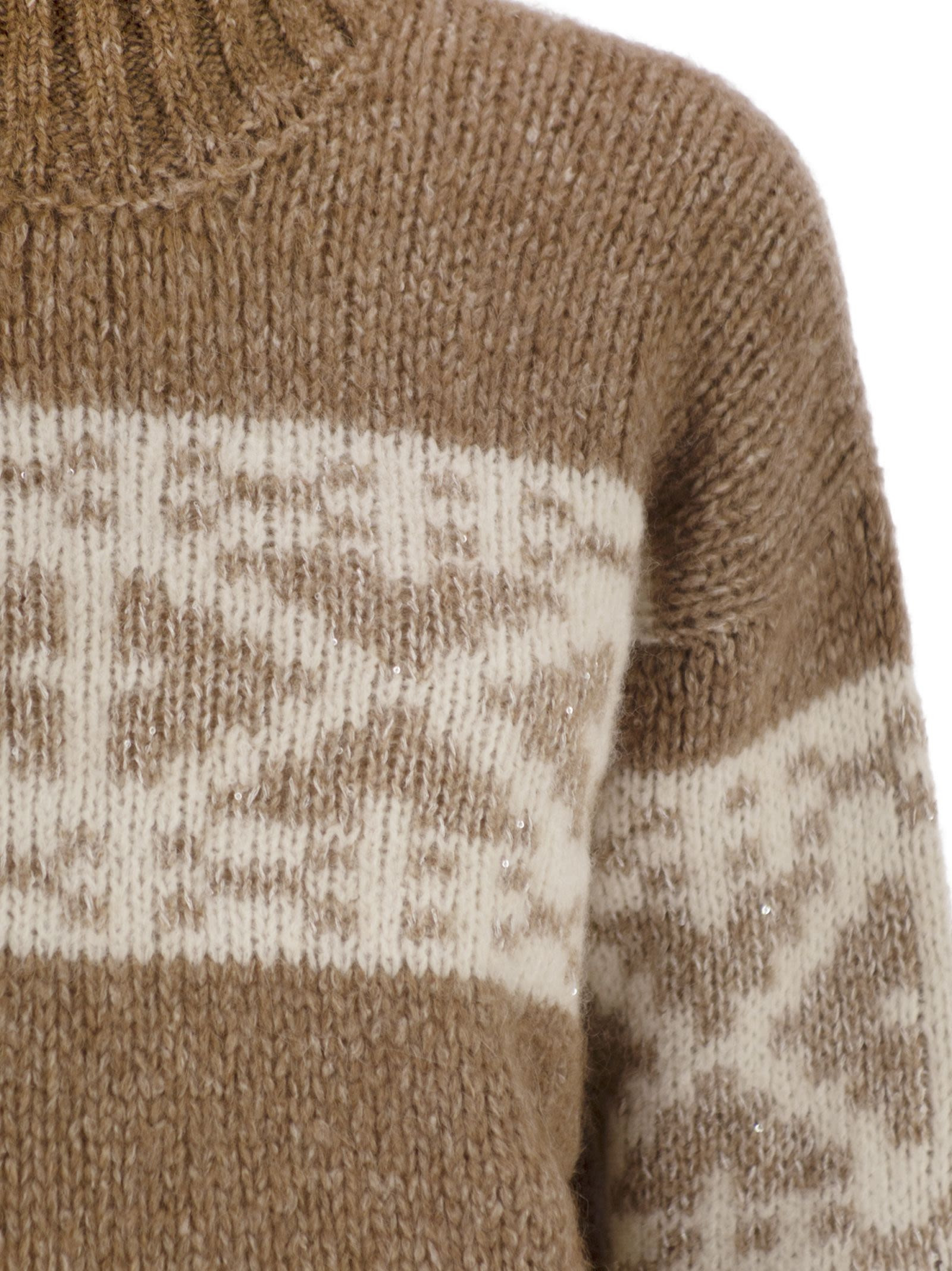 PESERICO - Peserico Women Alpaca, Cotton And Wool Knitwear - 4