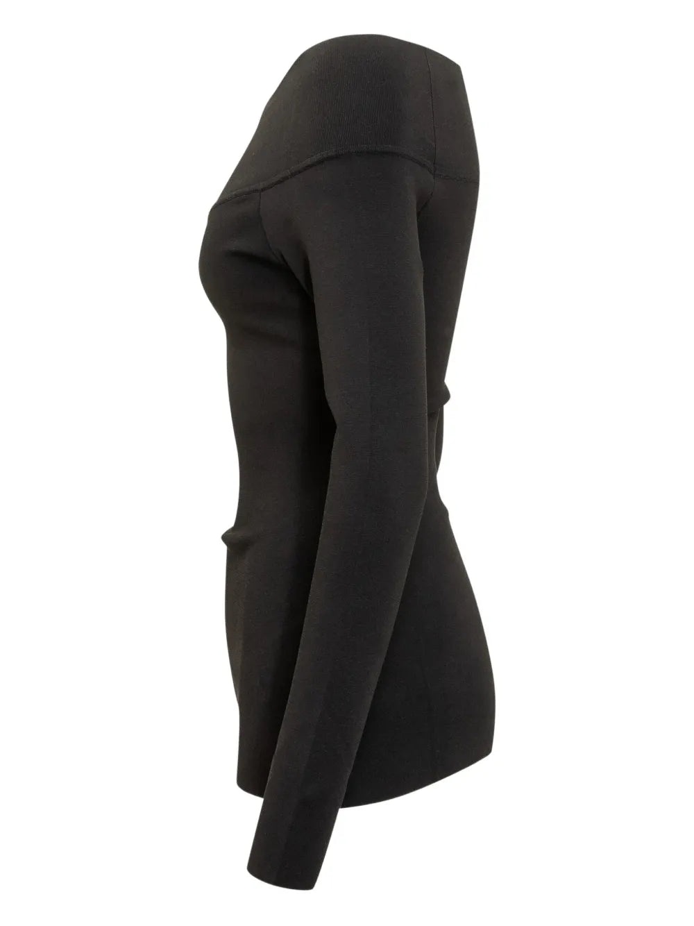 Long Sleeve Boat Neck Top - 2