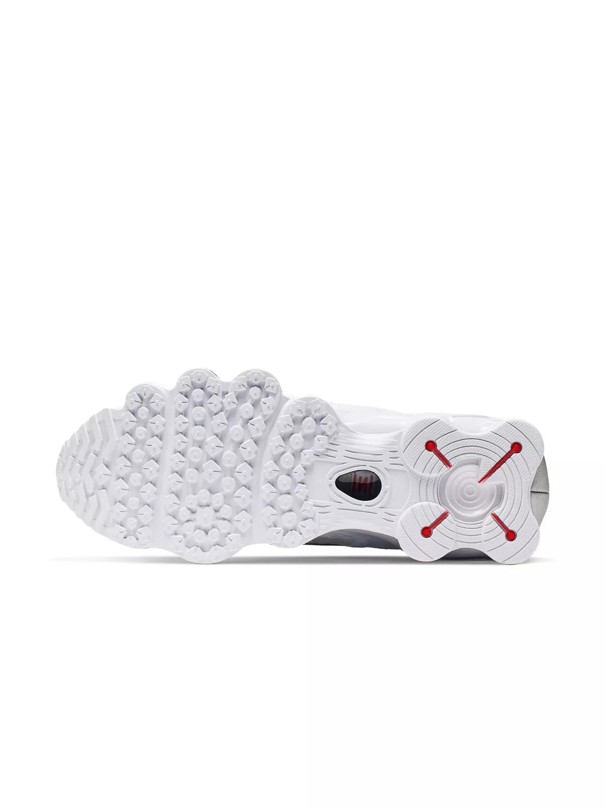 Shox TL "White/Metallic Silver/Max Orange" Men's Shoe - 7