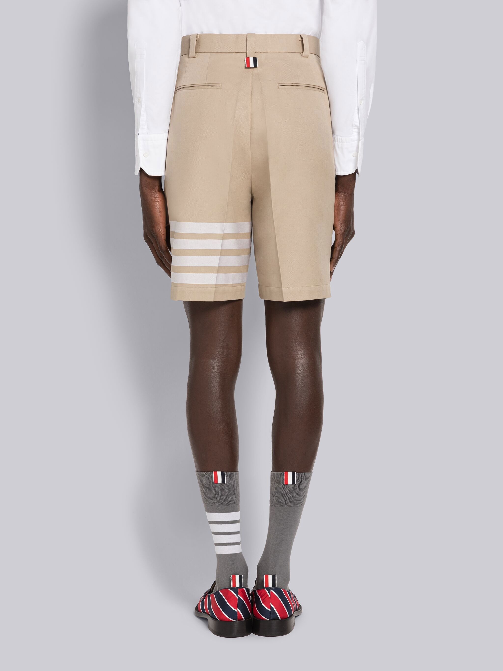 Cotton 4-Bar Double Welt Pocket Short - 3