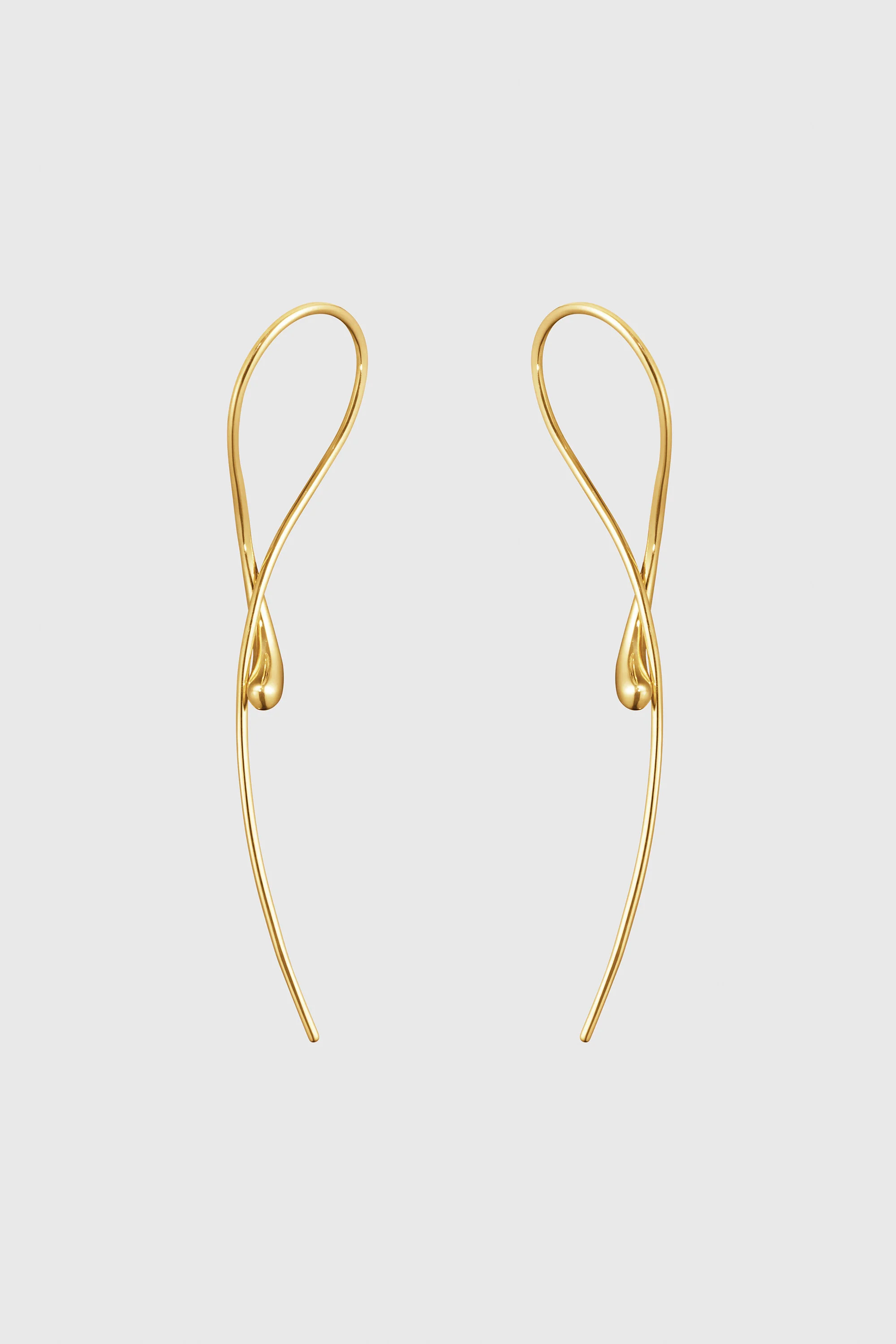 18k Yellow Gold Mercy Twist Earrings - 1